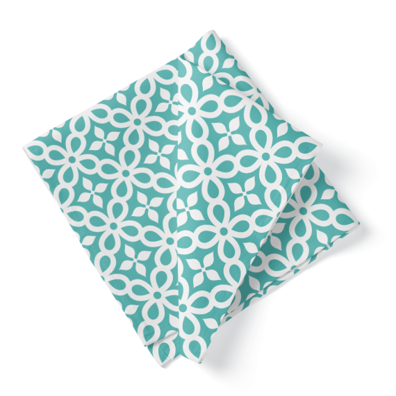 266_Nappe Turquoise-Blanche