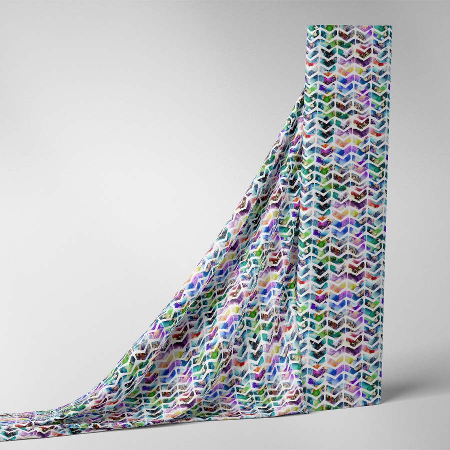 Drap_Mockup-Ink Chevron Drap_Mockup-Ink Chevron