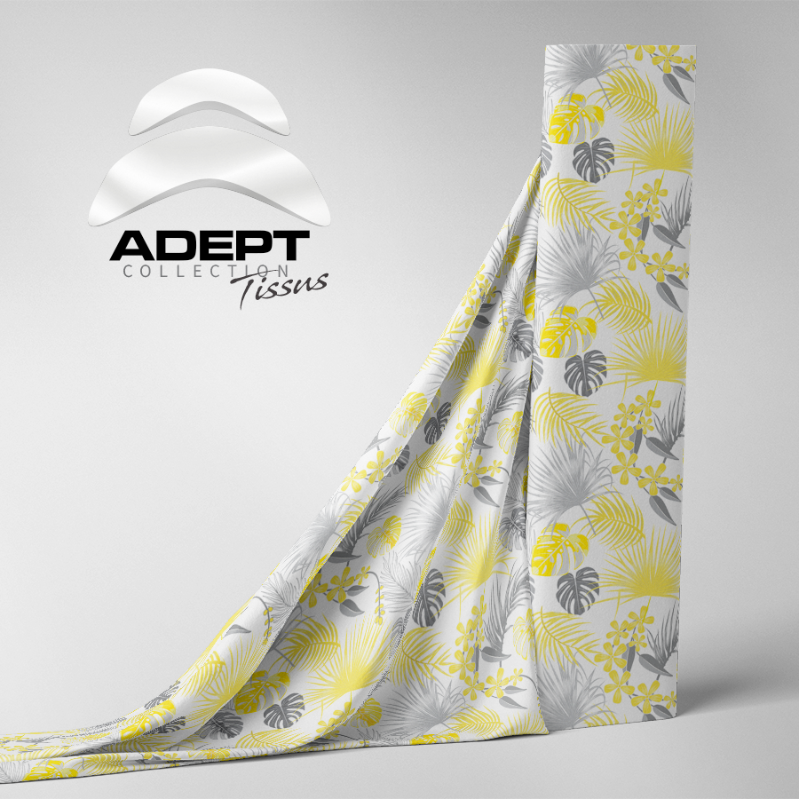 359_Feuillage Jaune Gris