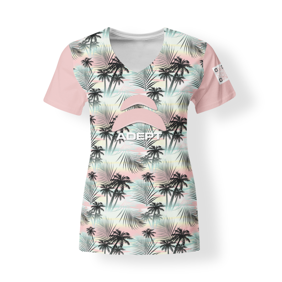 T-Shirt_Col_Rond_FEMME_PALMIERS_DEVANT T-Shirt_Col_Rond_FEMME_PALMIERS_DEVANT