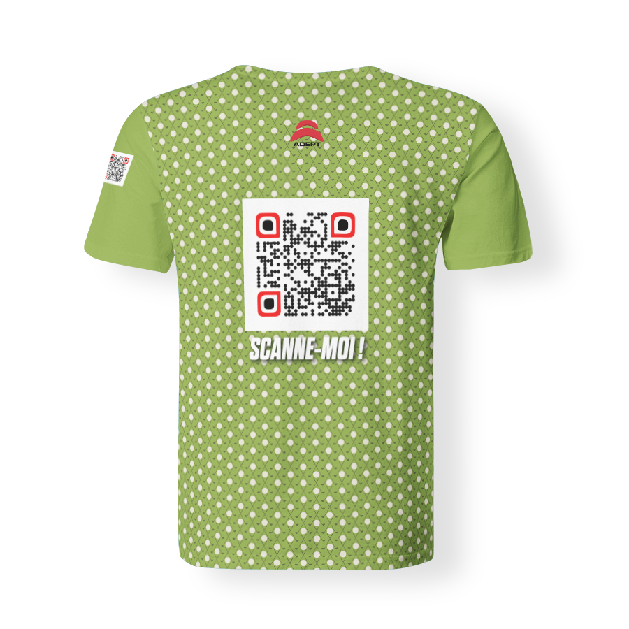 T-Shirt_QR_HOMME_DOS_Golf T-Shirt_QR_HOMME_DOS_Golf