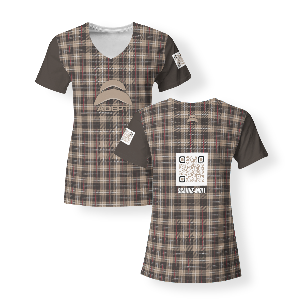 T_Shirt_Femme_CARRELÉ T_Shirt_Femme_CARRELÉ