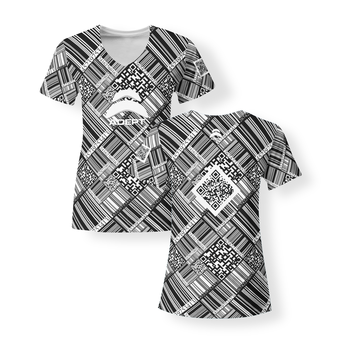 T_Shirt_Femme_CODE_QR T_Shirt_Femme_CODE_QR