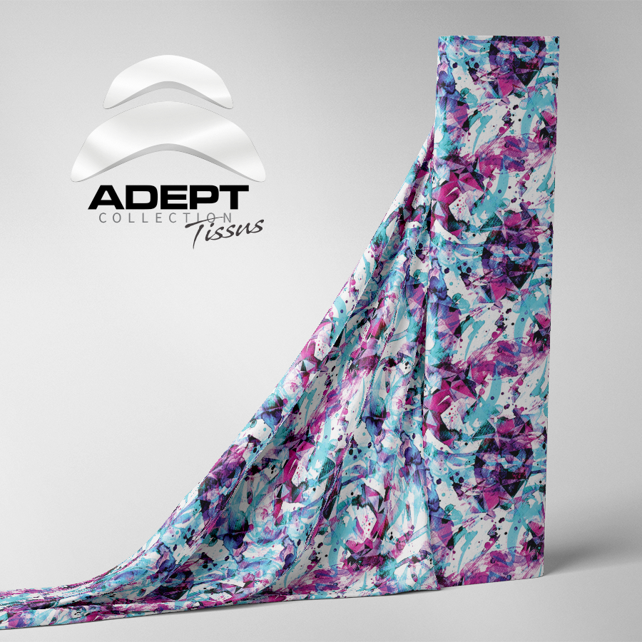 427_Abstrait interminable Bleu Mauve 427_Abstrait interminable Bleu Mauve