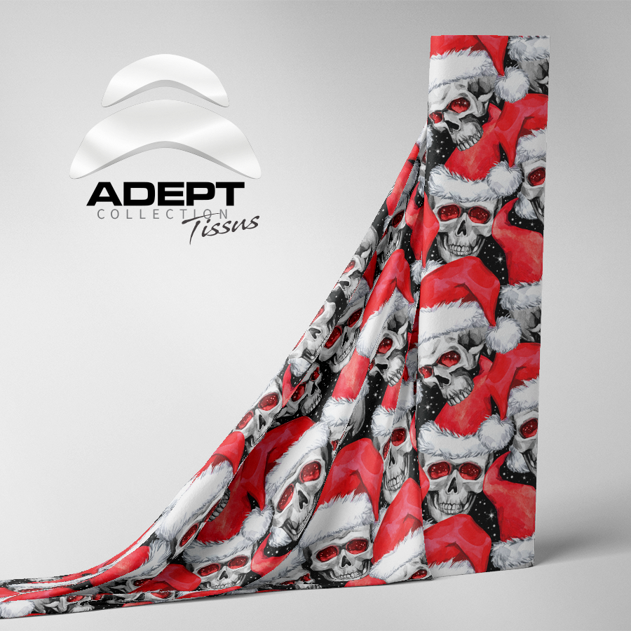 441_Skulls de Noël Squelettes