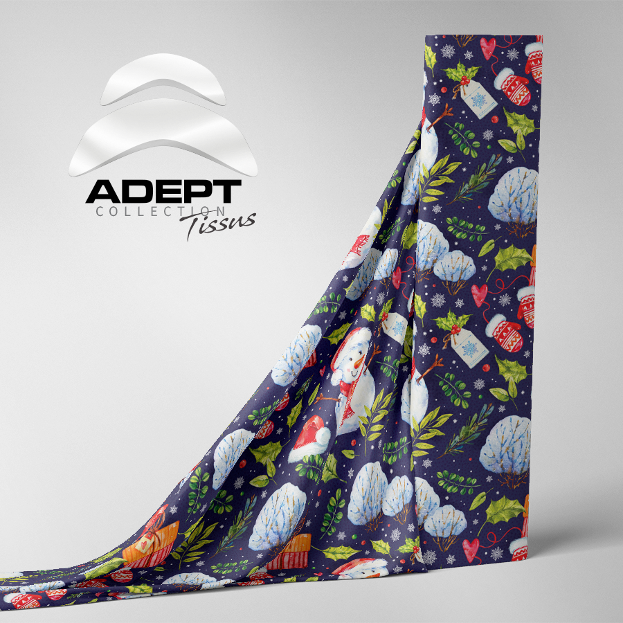 451_Mitaine Tuque Bonhomme de neige Noël 451_Mitaine Tuque Bonhomme de neige Noël