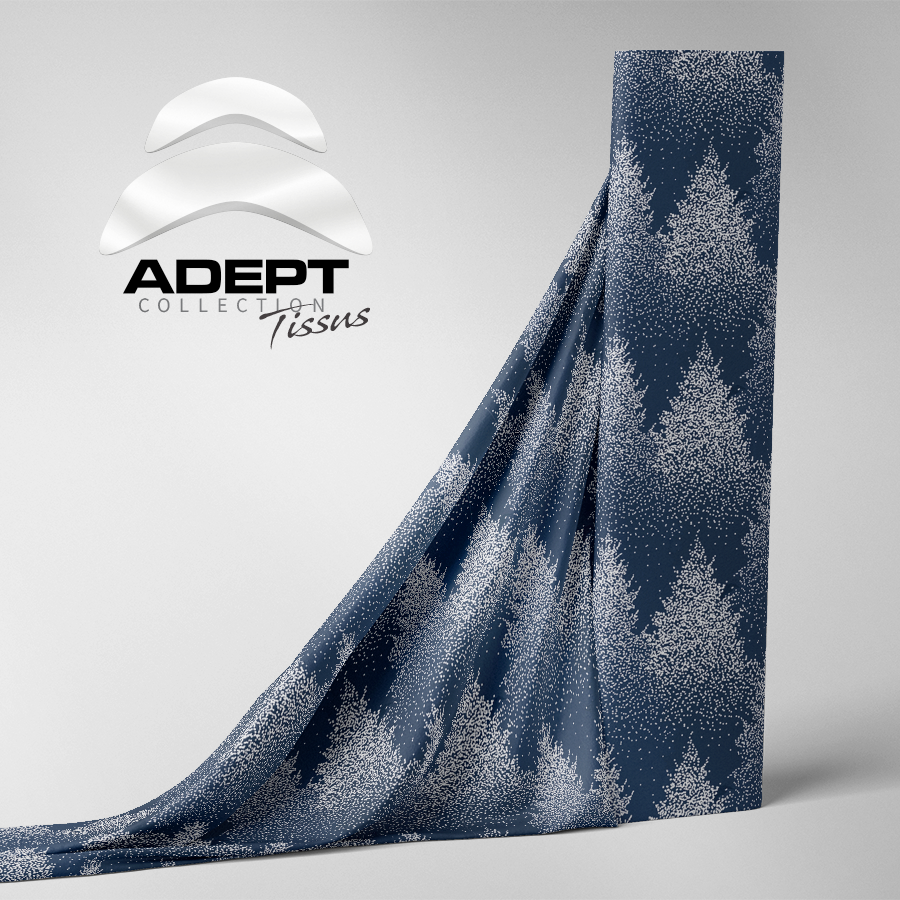 472_Sapin d'hiver Blanc Bleu