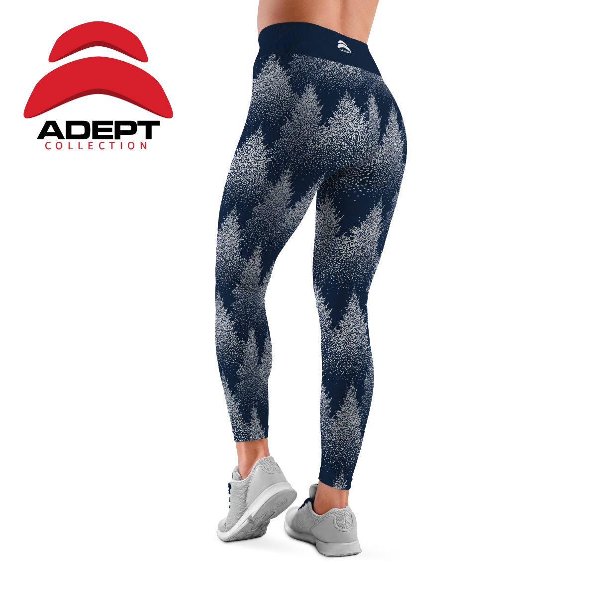 472_Sapin d'hiver Bleu Blanc 472_Sapin d'hiver Bleu Blanc