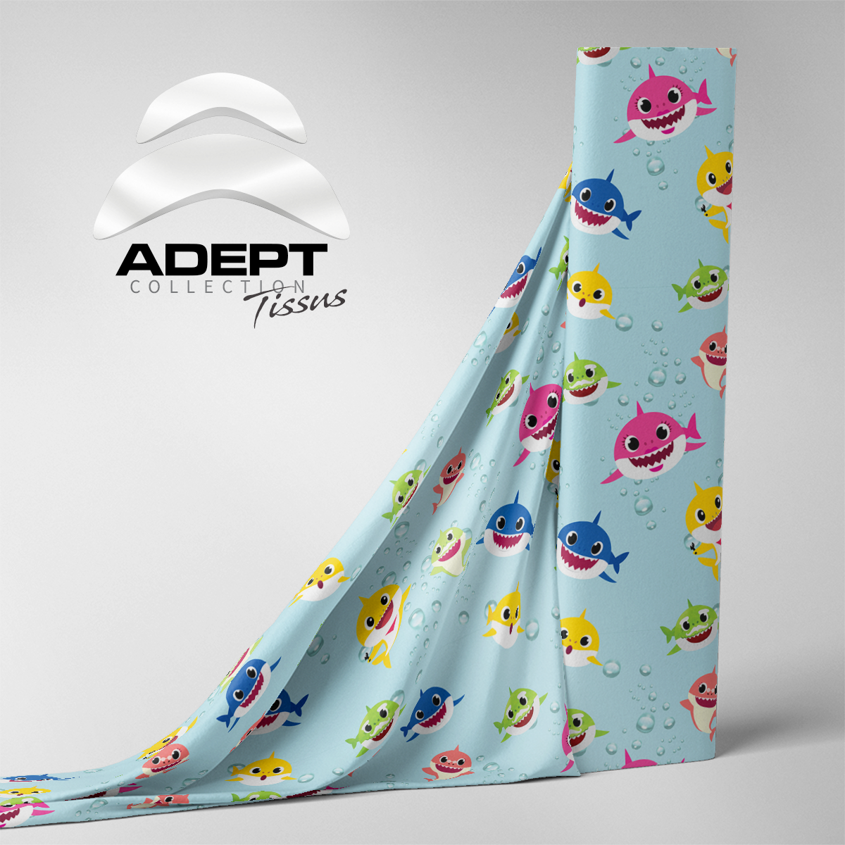 497_Baby Shark Doo Doo Doo Bleu Rose Jaune_1