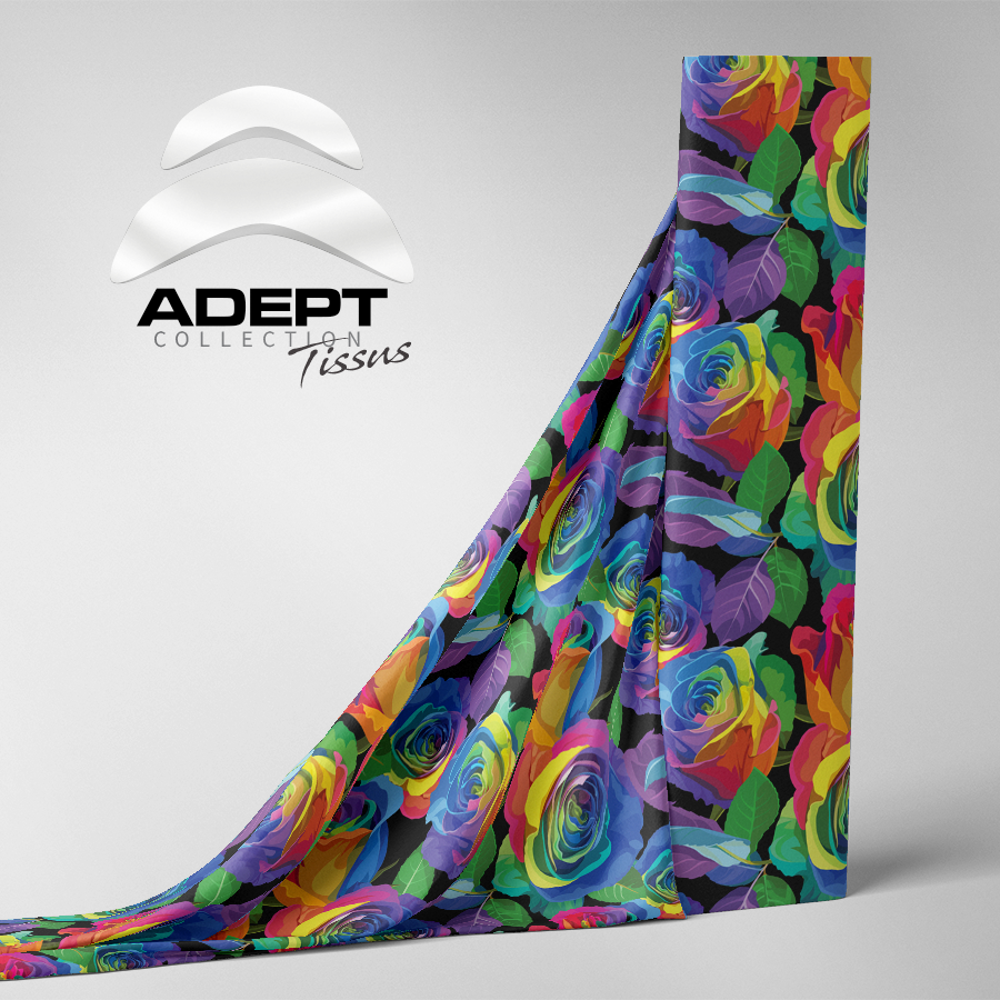 503_Roses Multicolores Amour_1