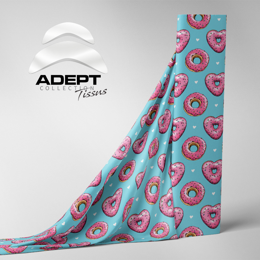 506_Beignes Coeur Bleu Amour Gourmande_1