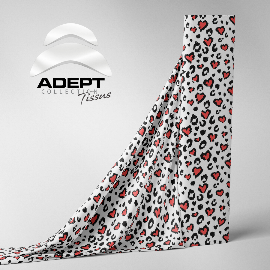 507_Léopard Coeur Rose AMour_1 507_Léopard Coeur Rose AMour_1