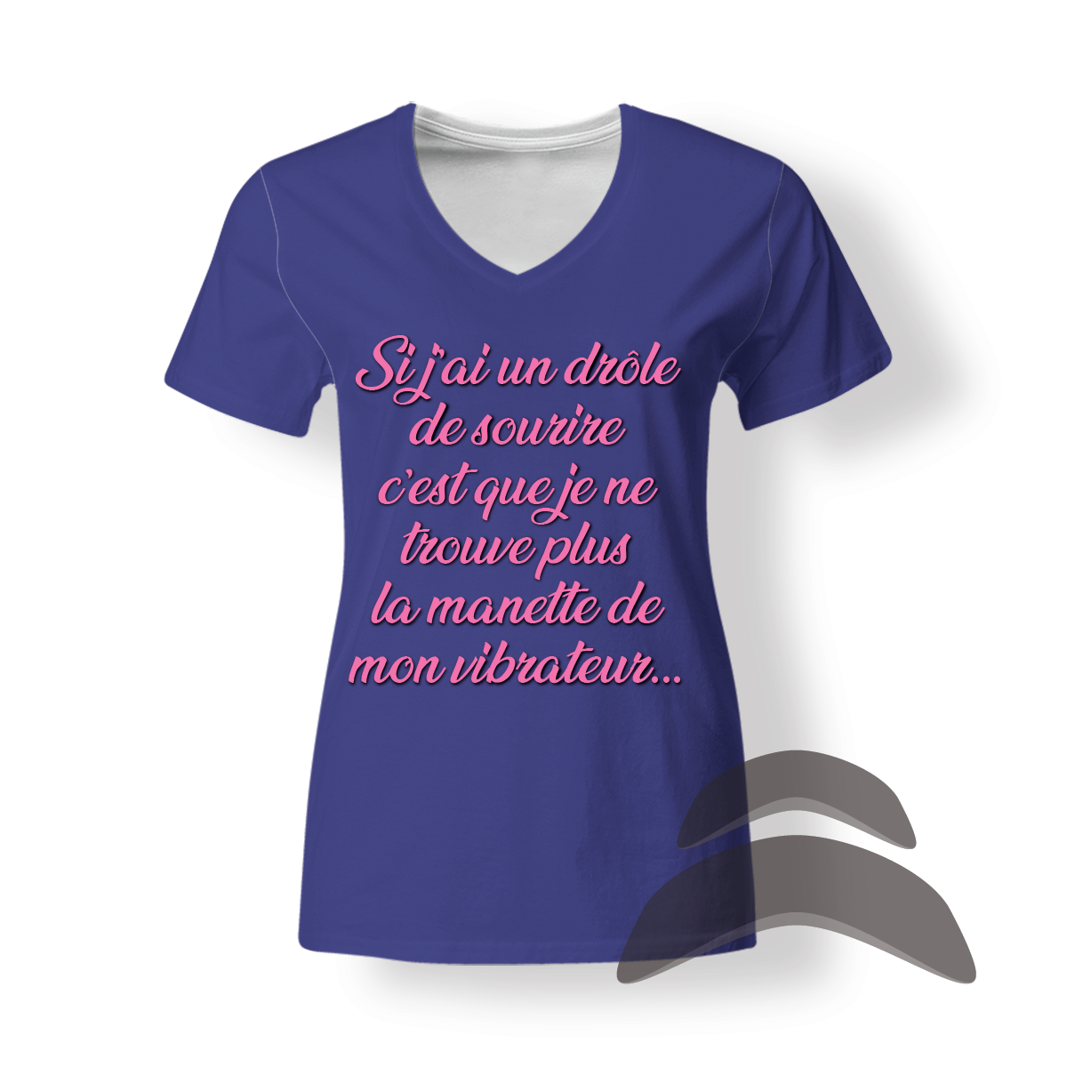 T-Shirt_Col_Rond_FEMME_MARINE-4_HUMOUR_Mannette Vibro T-Shirt_Col_Rond_FEMME_MARINE-4_HUMOUR_Mannette Vibro