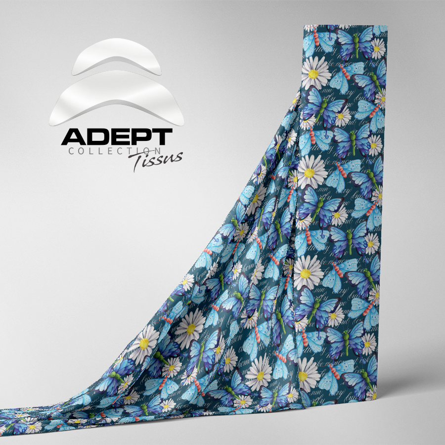 526_Papillon Marguerite Bleu Blanc_1